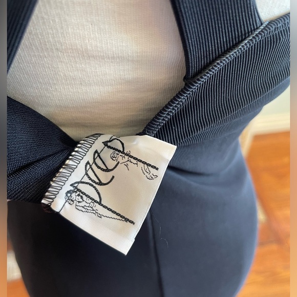 Vintage black cut out dress - Picture 4 of 5